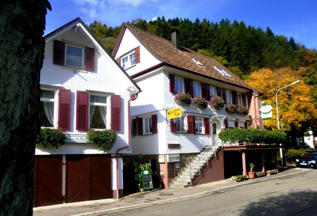 Pension Zur Rose Bad Peterstal-Griesbach Eksteriør bilde